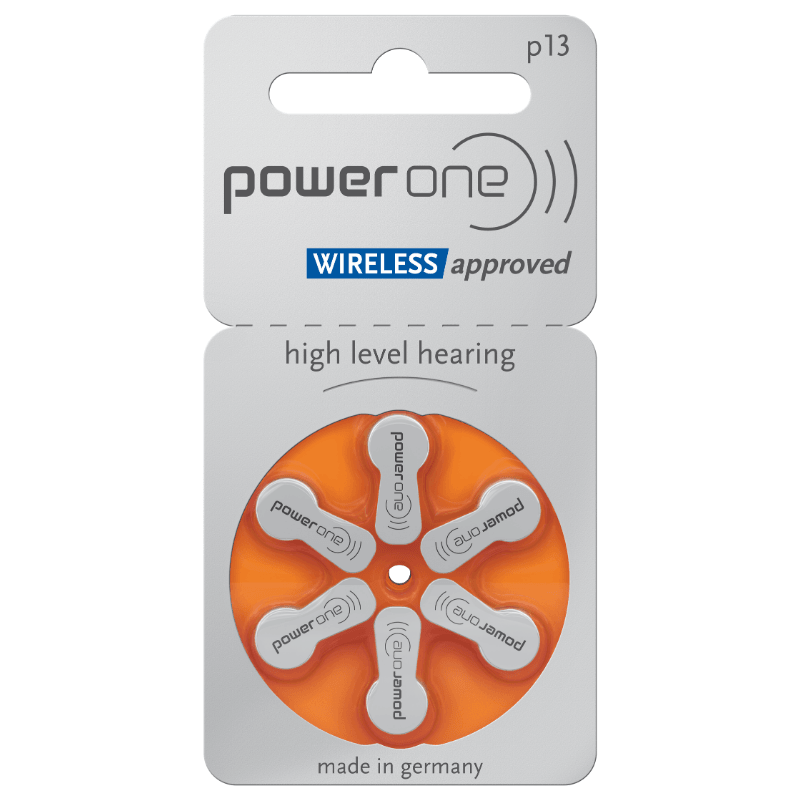 Piles auditives Powerone 0% mercure 13